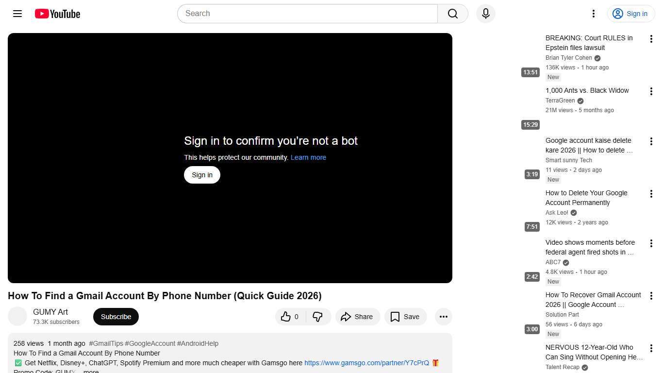 How To Find a Gmail Account By Phone Number (Quick Guide 2026) - YouTube